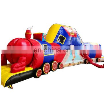 2020 Cheap mobile blow up inflatable insect train course equipment for kids