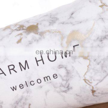 100% Polyester Warm Words Printed Cushion/throw Pillow for Home Decor photo-4