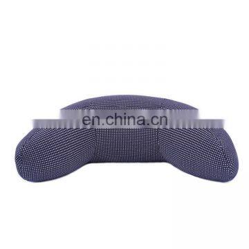 Factory Price Blue Good Neck Protection C Shape Multi Functional Pillow Soft Waist Cushion With Food Grade Polystyrene Filling photo-5