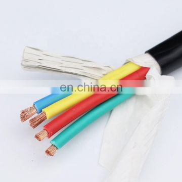 Factory best price black RVV2, 3, 4,5,7 cores Copper electric wire, electrical cable