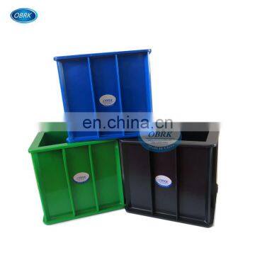 Blue Black Green Color Plastic Concrete Cube Test Moulds