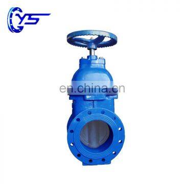 GGG50 Ductile Iron EPDM NBR Rubber Coated Gate Valve With Epoxy For Irrigation