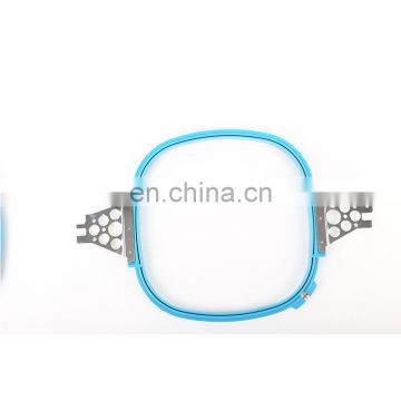 High quality Barudan Blue Plastic Embroidery Hoops Frames BAE-530  with Arm Width 520 mm Industrial Tubular Frames