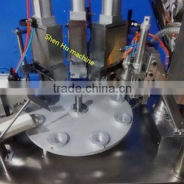 Semi Automatic Soft Tube Body Scrub Filling Sealing Machine photo-6