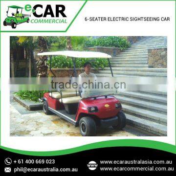 New Model Great Look 6 Seater Electric Sightseeing Car for Sale