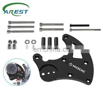 Carest 6061-T6 Aluminum LS R4 High Mount A/C Bracket LS1 LS2 LS3 LS6 for Vortec Truck LQ AC or SUV Vortec Engines 1999-2013