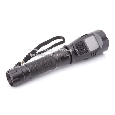 PLT581B Multifunctional camera flashlight with screen