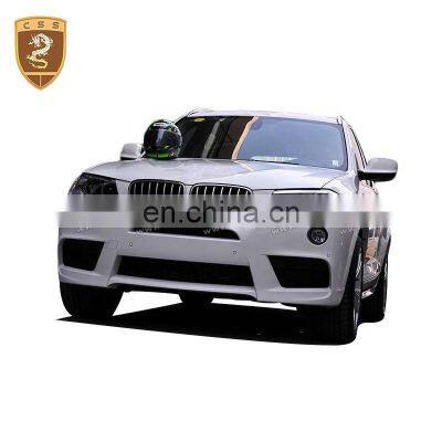 Fiber Glass Front Bumper Side Skirts Wheel Eyebrow Fit for BNW X3 E83 Modification Mtech Style Body Kit photo-3