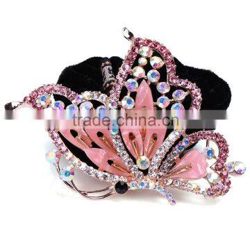 2015 new model poz-169 elastic butterfly type head bands fashions for women