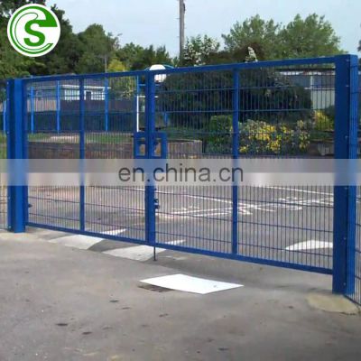 Guangzhou welded wire mesh fence gate double wire 8/6/8 fence 6/5/6 fencing