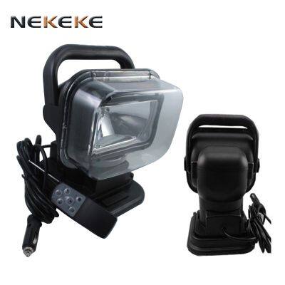 Boat Spotlight 35W HID Xenon Rotating Remote Control Searchlight Auto 4WD photo-4