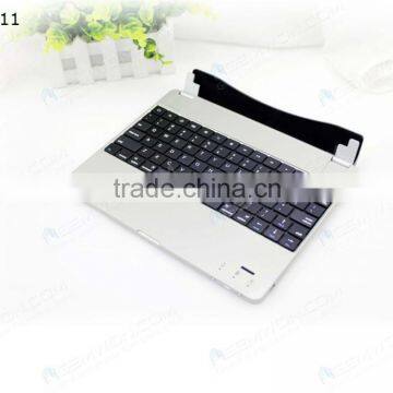 Bluetooth Keyboard for IPad2/3/4,silver Ultra Thin Bluetooth Keyboard Case With Magnetic Slot photo-2
