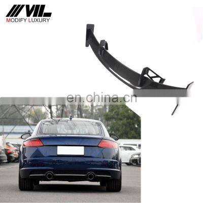 Modify Luxury TT MK3 Dry Carbon Fiber Car Trunk Wing Spoiler for Audi TTS Quattro Coupe 2-Door 2015-2020