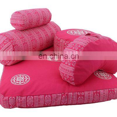 High quality Indian made custom size private label meditation cushion set