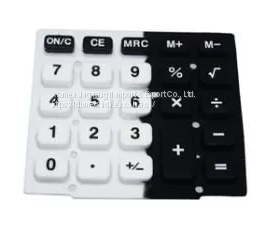 OEM Heat Resistant Silicone Keyboard 50 Shore A For Calculate