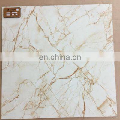 Customized Design Nano Diamond Crystal Marble Glazed Polished Tile for Flooring Porcelain Ceramics photo-3