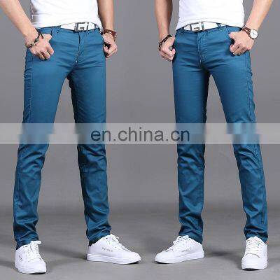Custom Spring New Men's Fashion Work Pants Breathable Casual Slim Pants photo-4