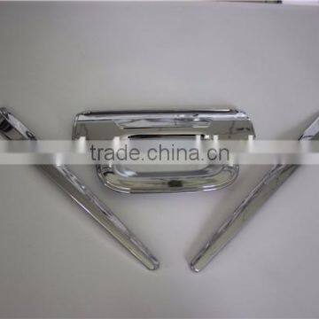 Chrome Kits Accessories Rear Gate Cover For 2015 Mitsubishi Triton L200