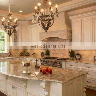 Cheap Home Classic American Kitchen Cabinets Luxury Modular Kitchen Cupboard Design Solid Wood Kitchen Cabinet photo-4