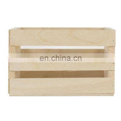 Walnut Hollow W Handles Mini Wooden Crate photo-2