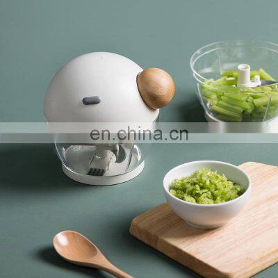 2021 500ml Plastic Stainless Steel Portable Mini Professional Household Manual Meat Grinder