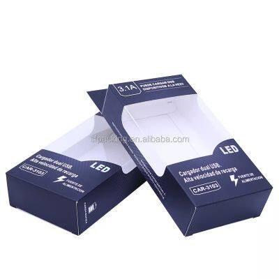 cable white cardboard paper display packaging boxes