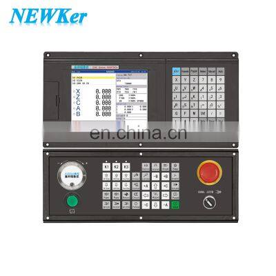 NEWKer factory materials & cnc controller NEW1000TDCa 5 axis numerical cnc controller with network for CNC router controller kit