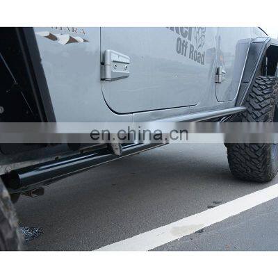 4 Door Black Running Board for Jeep Wrangler jk 2018 Steel Side Guards photo-2