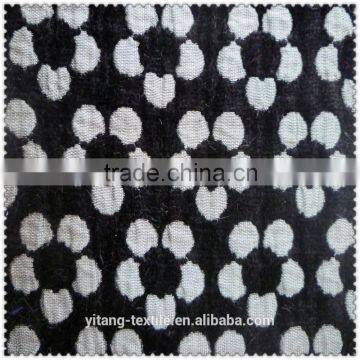 Chenille polyester fabric