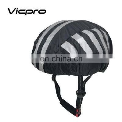 Bike Helmet Cover with Reflective Strip, High Visibility Waterproof Cycling Helmet Rain Cover