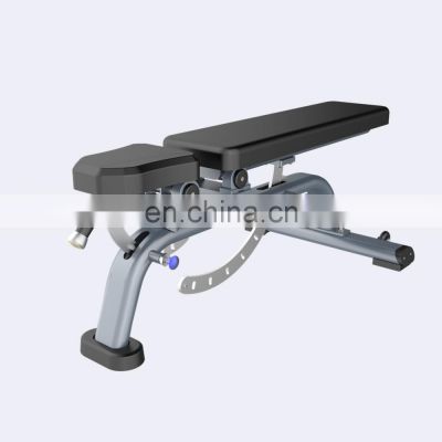 Professional Supplier Hot Shandong Gym bench Strength Training Machine Bodybuilding MND FF39 adjustable bench