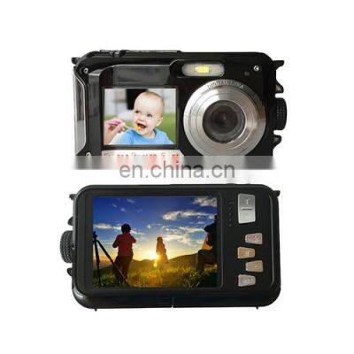 48 Megapixel 2.7K video real 3m underwater digital camera waterproof for kids with dual screen