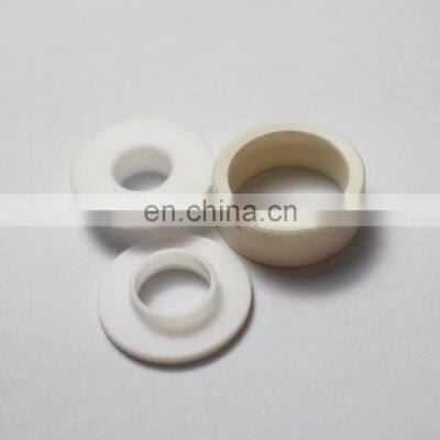 CNC Machined Flanged Plastic Sleeve Polyurethane Bushing