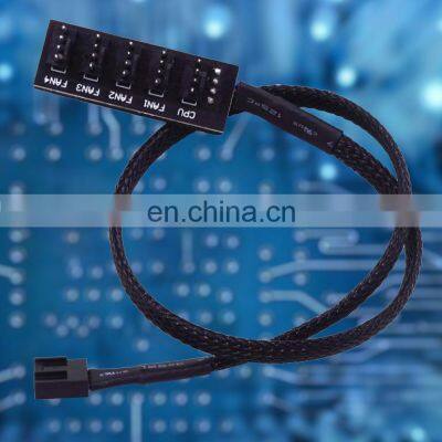 Pwm Regulator 12v Cpu Cooler / Chasis Cooling Fan Power Cable Adapter photo-4