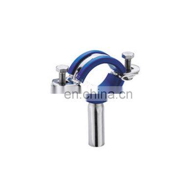 Sanitary Round Pipe Fitting Holder Stainless Steel Pipe Hanger