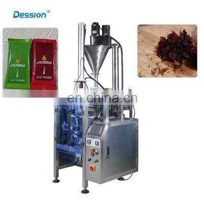 Hot sale automatic shisha molasses hookah pouch packing machine