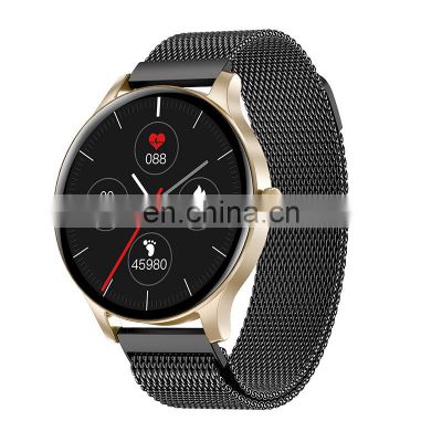 New NY20 Smart Watch 360*360 Full HD Screen DIY Dial Sports Heart Rate Blood Pressure Monitoring IP68 Waterproof