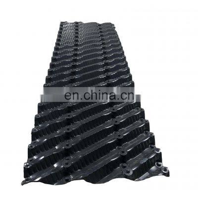 Cooling tower fluted sheet pvc fillers counter flow cooling tower pvc filler