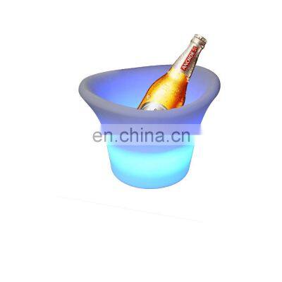 rechargeable beer led ice bucket Champagne Wine Drinks Beer Bucket Modern Home LED Glowing Led Rechargeable Cooler