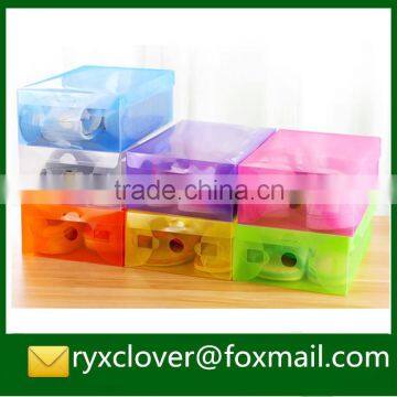 PP Production Plastic Clear Folding Shoes Packaging Box Quality Choice photo-3