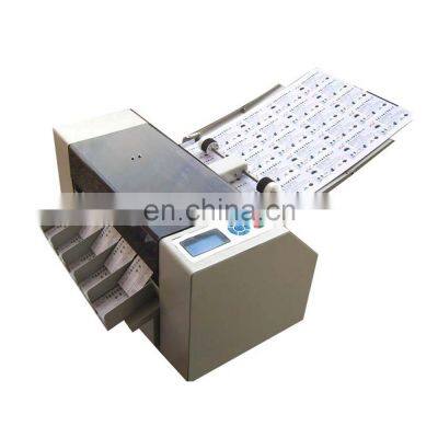 hot sale high speed desktop automatic business card cutting machine ID card cutter machine