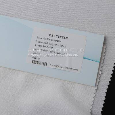 China Wholesale Polyester Twill Polyester Fabric For Garment photo-2