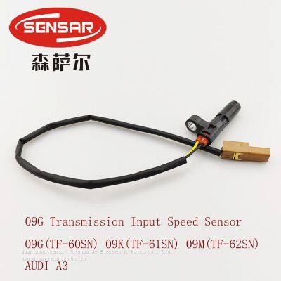 09G Automatic Transmission Input Speed Sensor for VW Audi Volkswagen Arteon Golf Jetta Seat Skoda