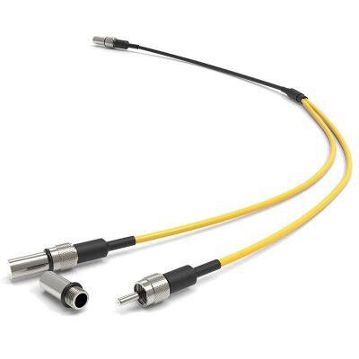 Y-type multi-core beam spectrometer fiber optic jumper large core diameter fiber reflective probe marine fiber optic temperature measurement optical fiber