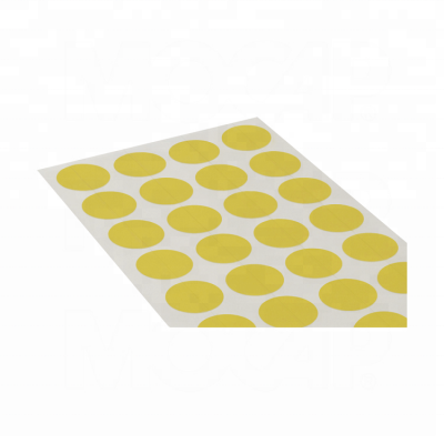 High Temperature Round Masking Die Cut Roll Single Sided Silicone Adhesive Gold Finger Dot Polyimide Tape photo-4