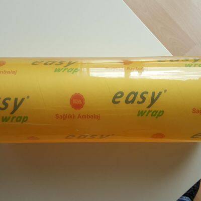 PVC stretch film for food wrap