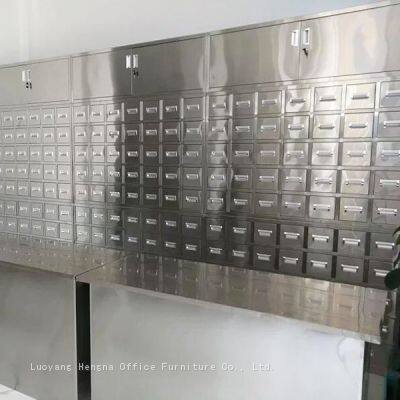 Centro de Saúde Comunitário - Armário de Medicina Chinesa Tradicional - Solução de Armazenamento de Ervas Medicinais Econômica em Espaço photo-4