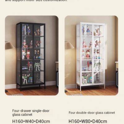 School Trophy Display Cabinet | Lockable Wooden Showcase for Hallways & Libraries