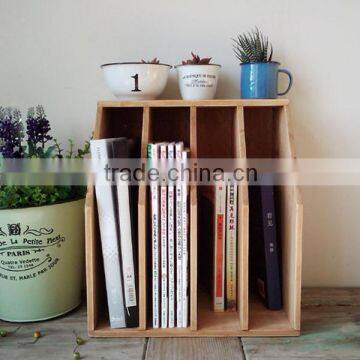 zakka wood file desktop storage box for sale