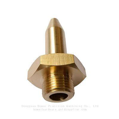 ОЕМ-изделия: индивидуально изготовленные латунные насадки, валы, втулки, круглые детали, обработанные на ЧПУ